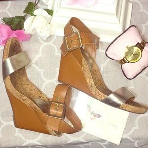 BCBGENERATION WEDGE SANDALS